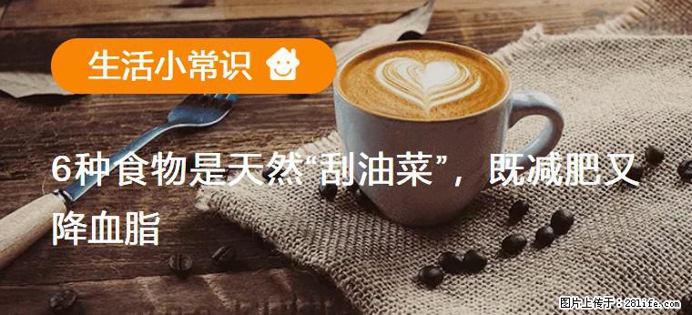【生活小常识】6种食物是天然“刮油菜”,既减肥又降血脂 - 克孜勒苏生活资讯 - 克孜勒苏28生活网 kzls.28life.com